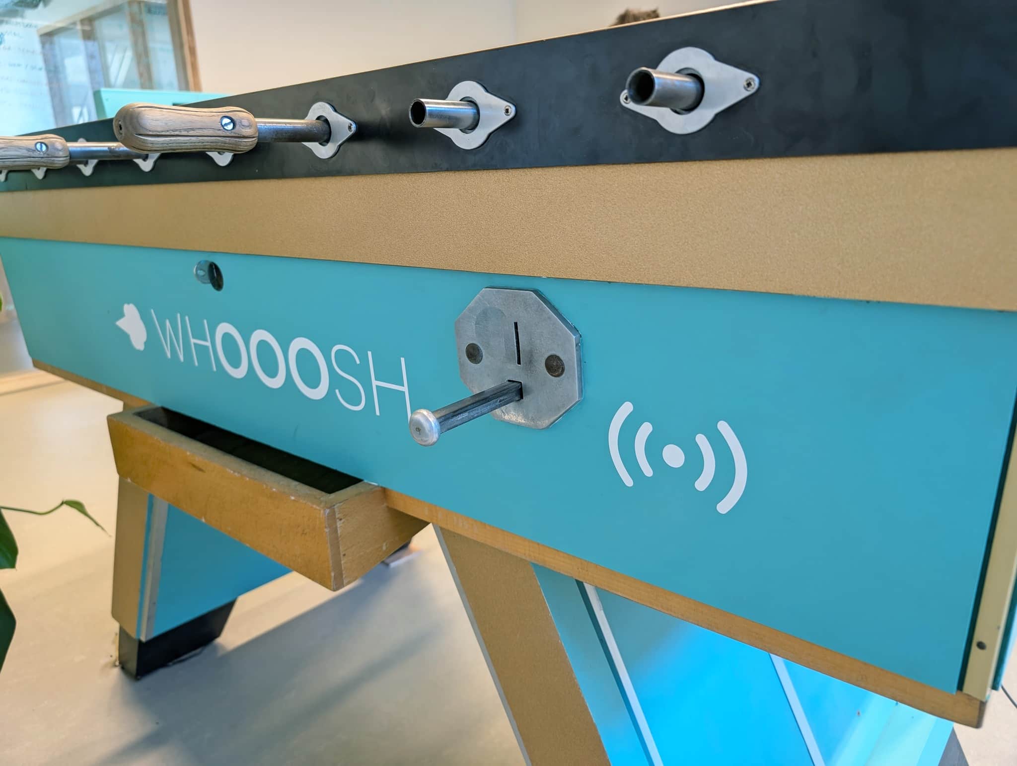 Digital meets foosball